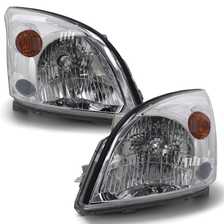 Headlight PAIR ADR Fits Toyota Landcruiser Prado 120 Series 2002 - 2009