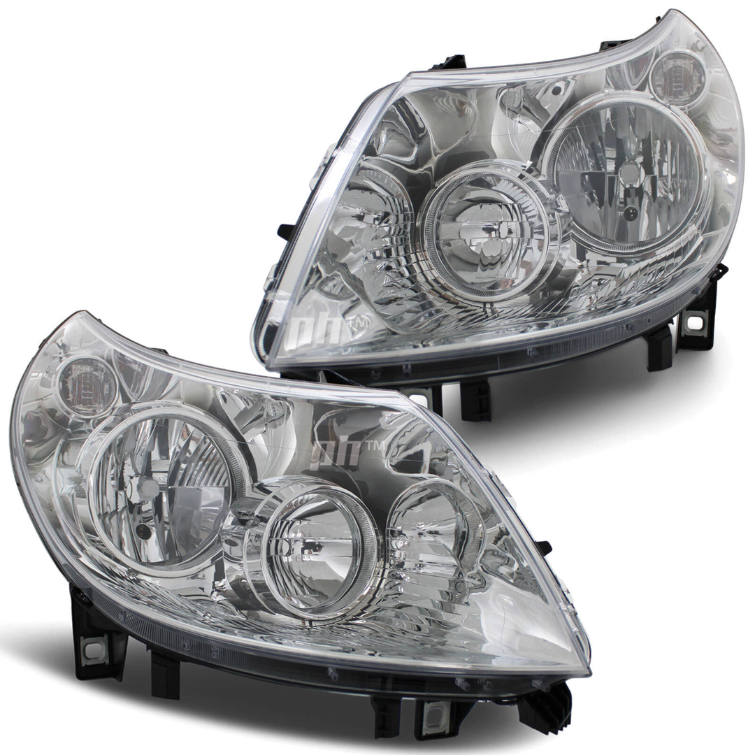 Headlights PAIR fits Fiat Ducato Van & Motorhome 02/2007 - 04/2014