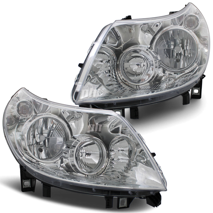 Headlights PAIR fits Fiat Ducato Van & Motorhome 02/2007 - 04/2014