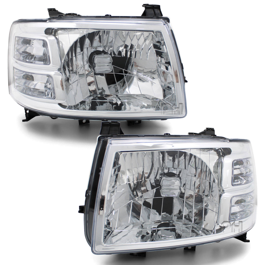 Headlights PAIR fits Ford Ranger PJ Ute 2006 - 2009