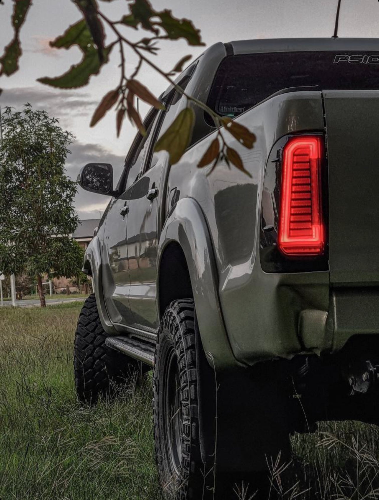 Smoked LED Sequential Tail Lights for Toyota Hilux N70 (2005–2015)