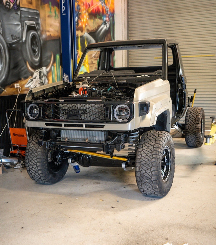 Factory Style Facelift Conversion Kit to 2024 Toyota LandCruiser fits Toyota LandCrusier Ute 76 78 79 Series