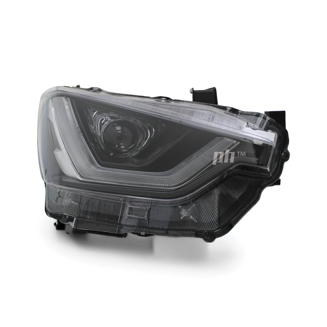 Headlights Black Projector LED DRL PAIR Fits Isuzu DMAX LS-M LS-U 2020 - 2023