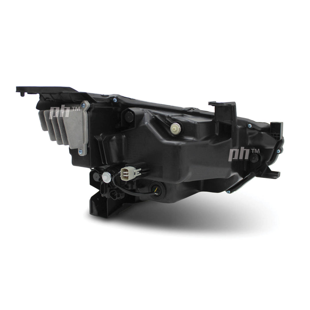 Headlights Black Projector LED DRL PAIR Fits Isuzu DMAX LS-M LS-U 2020 - 2023