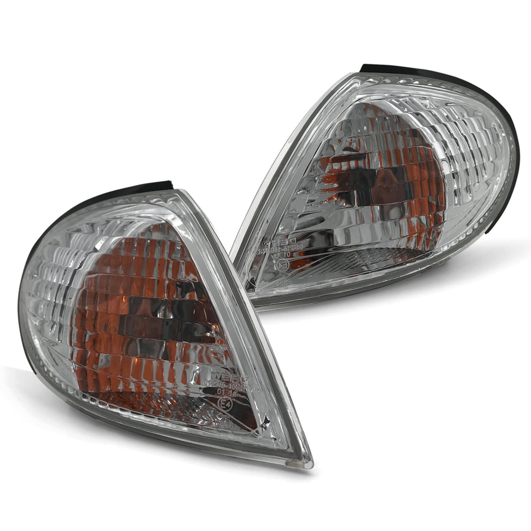 Indicator Corner Light Dual Reflector PAIR Fits Nissan Pulsar N16 2000 - 2003