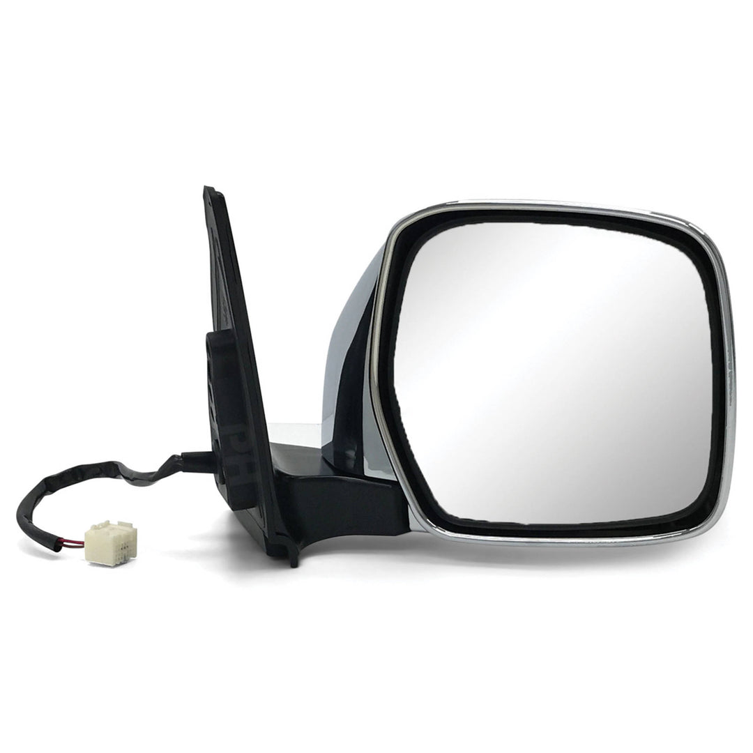 Door Mirrors PAIR Chrome Electric Fits Toyota Landcruiser 100 Series 1998 - 2007