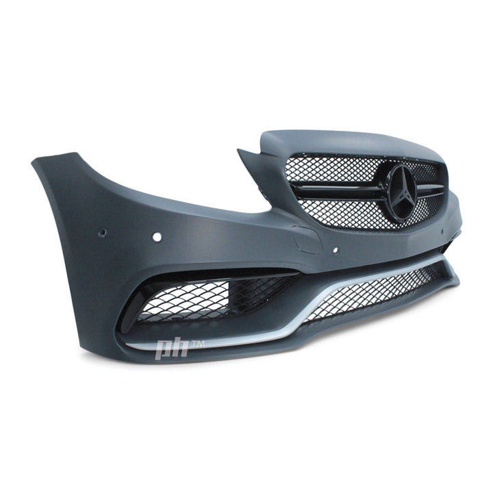 Front Bumper Bar Kit AMG C63 Style Fits Mercedes-Benz C-Class W205 2014 - 2018