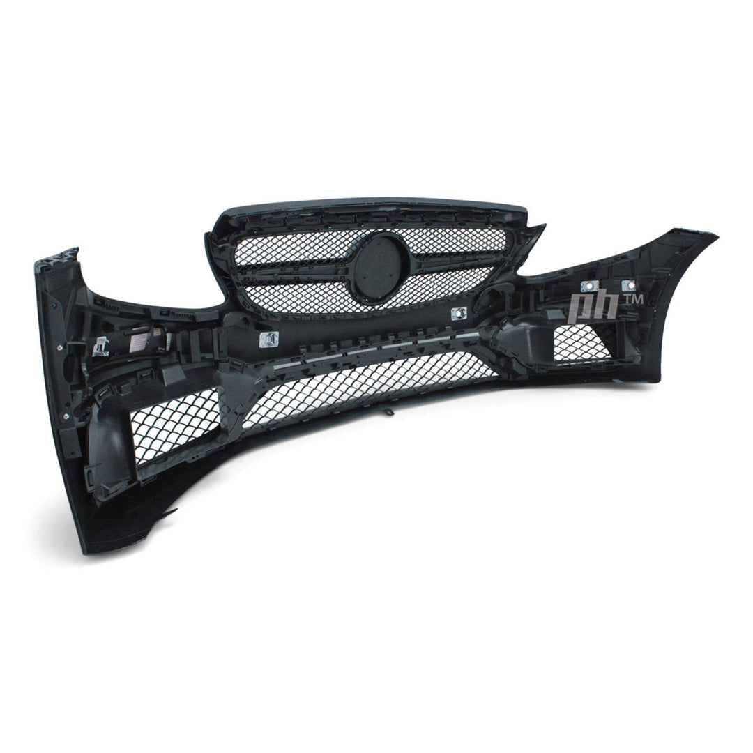 Front Bumper Bar Kit AMG C63 Style Fits Mercedes-Benz C-Class W205 2014 - 2018