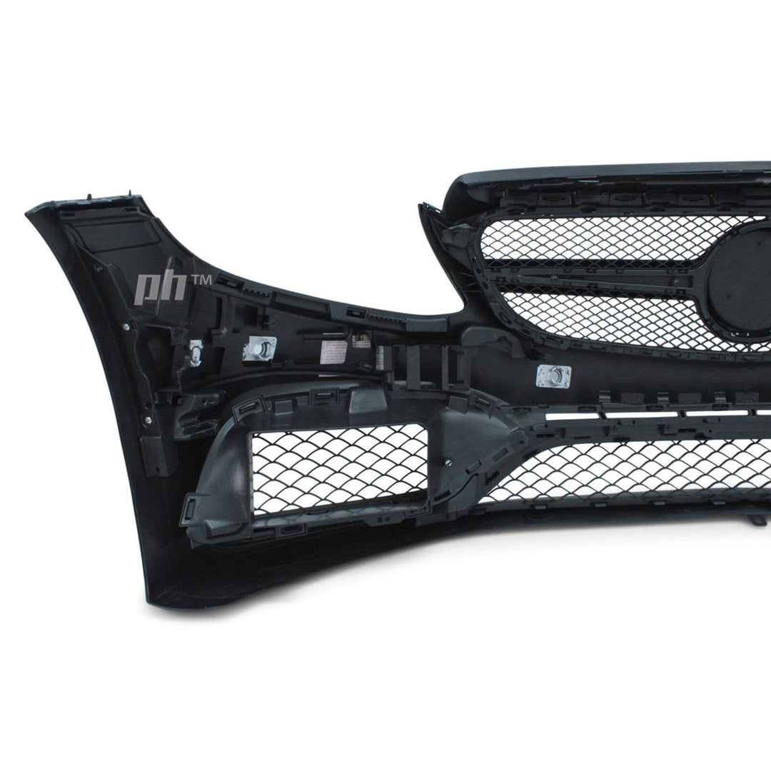 Front Bumper Bar Kit AMG C63 Style Fits Mercedes-Benz C-Class W205 2014 - 2018