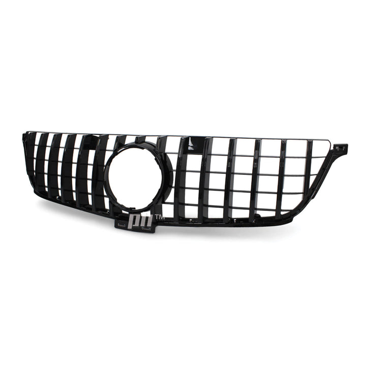 Gloss BLACK GT Style Grill fits Mercedes Benz ML W166 2012 - 2015