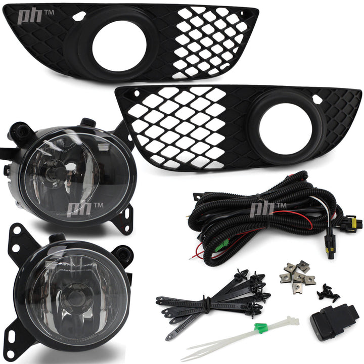 Fog Light Kit With Switch fits Mitsubishi Lancer CJ 2007 - 2015 Sedan & Hatch
