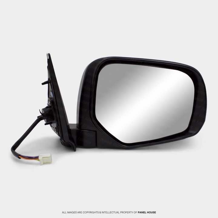 Door Mirrors PAIR Black with Autofold & Indicator Fits Mitsubishi Triton MQ 2015 - 2018
