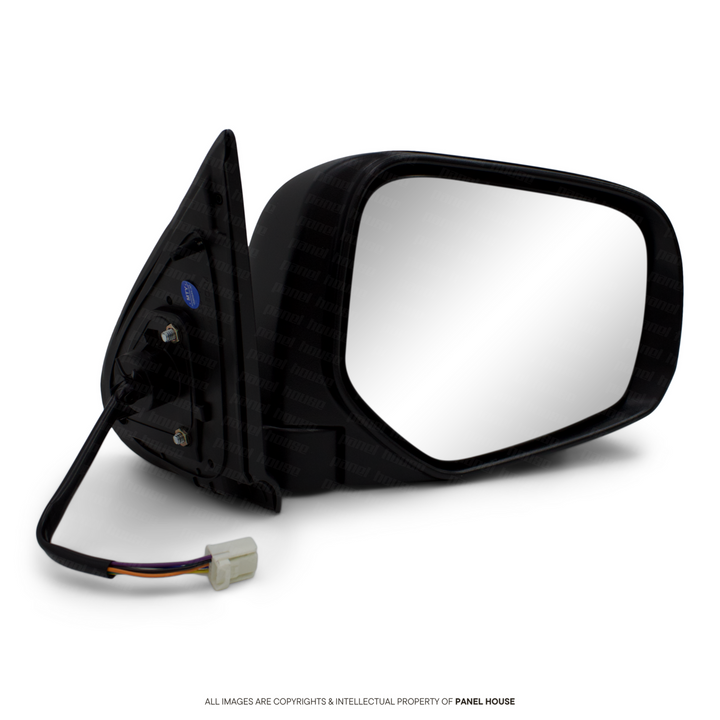 Door Mirror RIGHT Black with Autofold & Indicator Fits Mitsubishi Triton MQ 2015 - 2018 RH