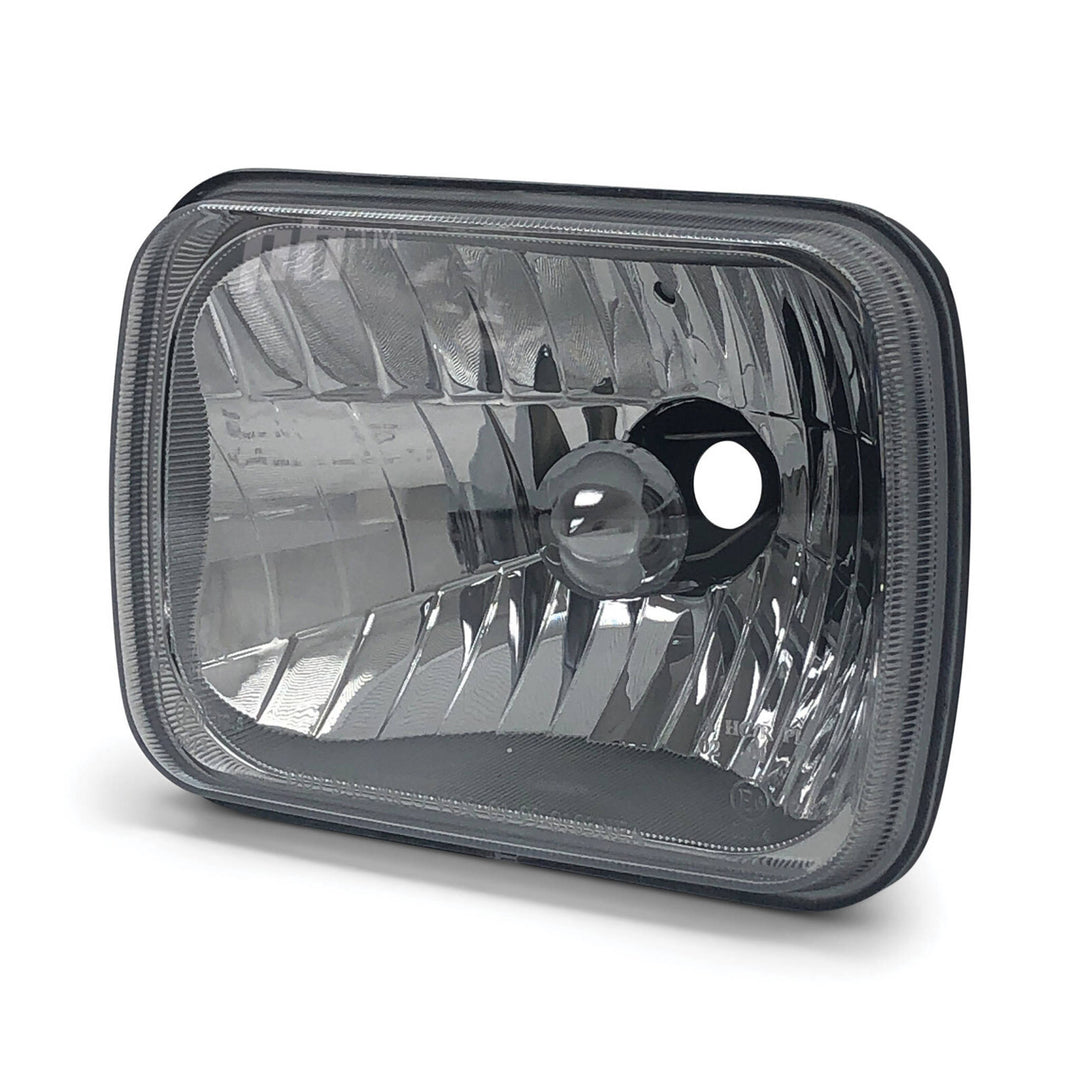Headlight 7x5 Rectangle Semi Sealed Crystal Beam Fits Mazda B-Series Ute