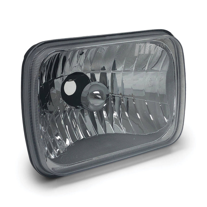 Headlight 7x5 Rectangle Semi Sealed Crystal Beam Fits Mazda B-Series Ute