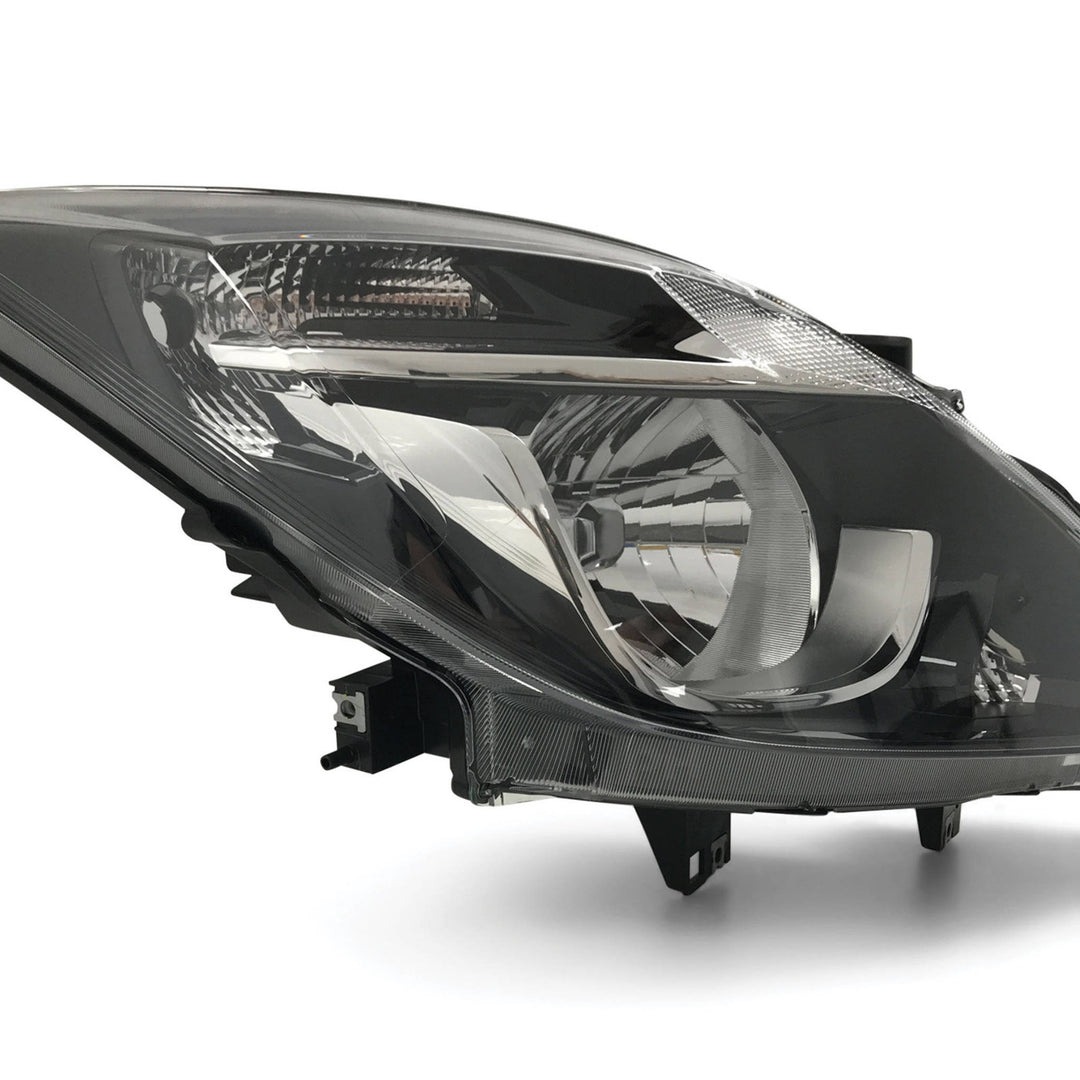 Headlights Black PAIR fits Mazda BT50 UR 2015 - 2020