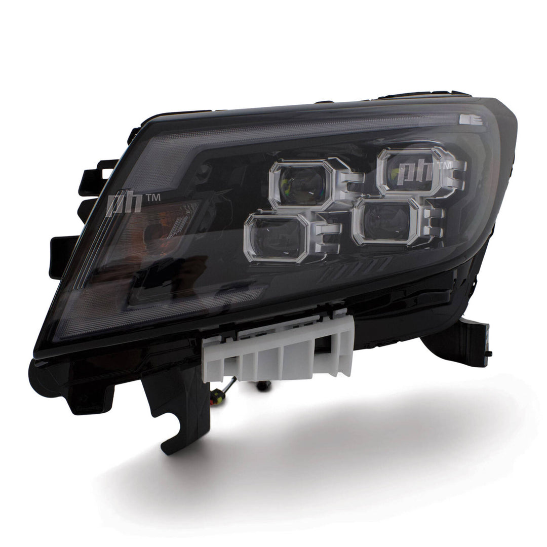 Headlights DRL Sequential Quad LED Projector Type fits Nissan Navara NP300 D23 2015 - 2020
