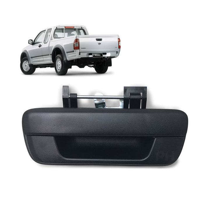 Tail Gate Handle Black No Lock Hole Fits Holden Rodeo RA 2003 - 2008