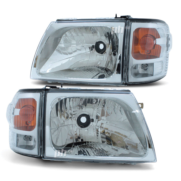 Headlight & Corner Light SET Fits Toyota Hilux SR5 2001 - 2005