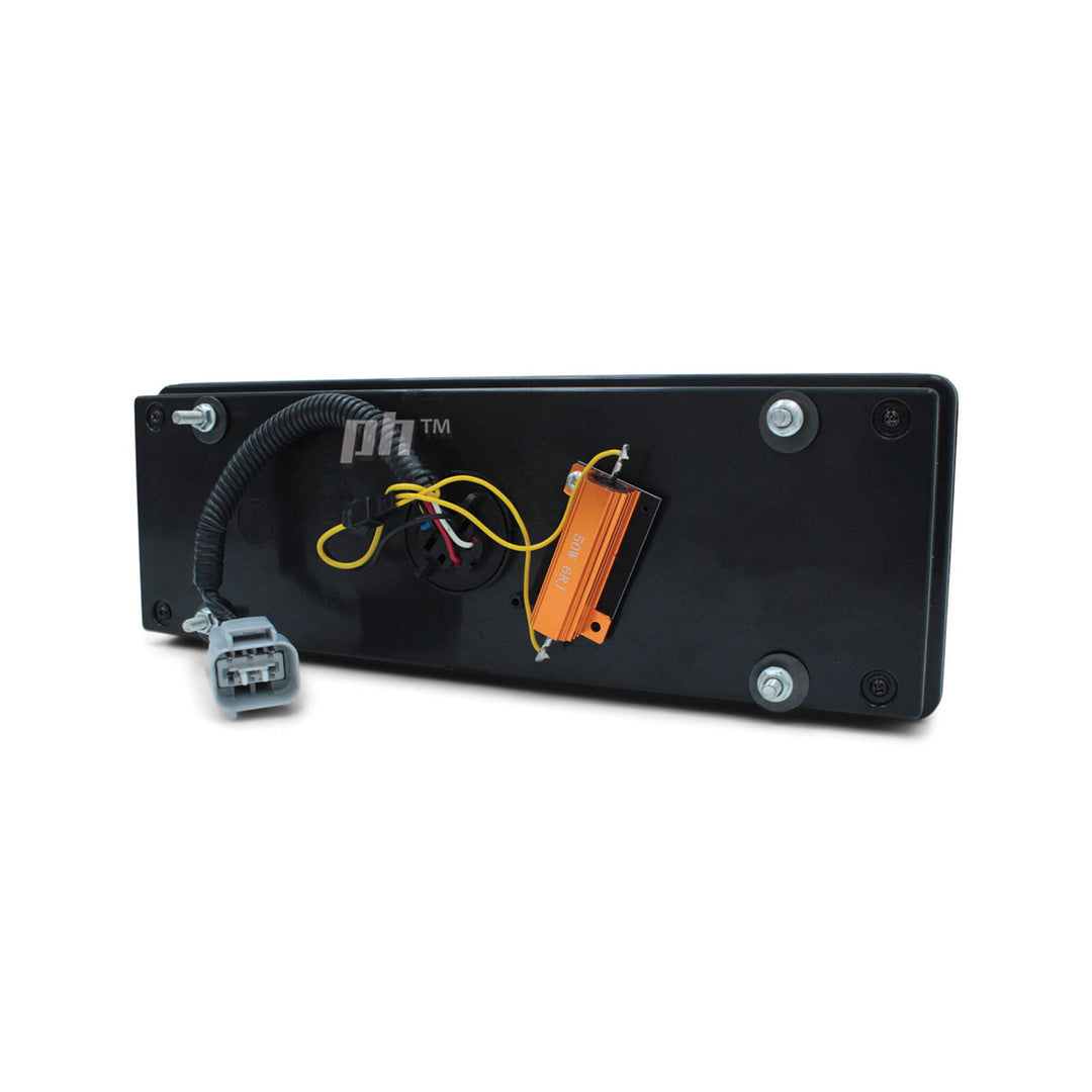 Tail Lights LED Black Smoked fits Toyota Hilux N70 2005 - 2015
