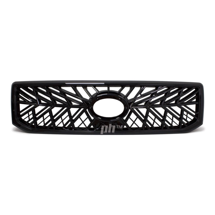 Grill Gloss BLACK Web Style Fits Toyota Landcruiser Prado 120 Series 2002 - 2009