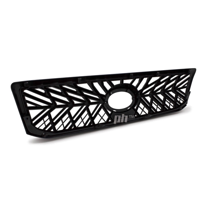 Grill Gloss BLACK Web Style Fits Toyota Landcruiser Prado 120 Series 2002 - 2009