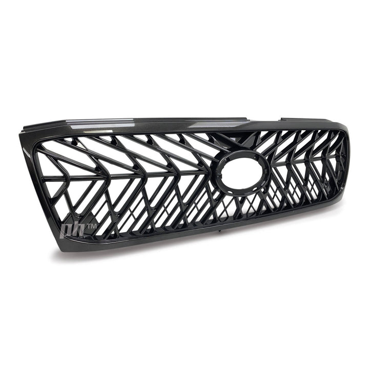 Grill Gloss Silver Web Style Fits Toyota Landcruiser 100 Series 2005 - 2007