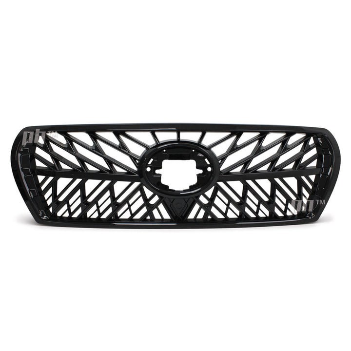 Grill Gloss BLACK Web Style Fits Toyota Landcruiser 200 Series 2007 - 2015