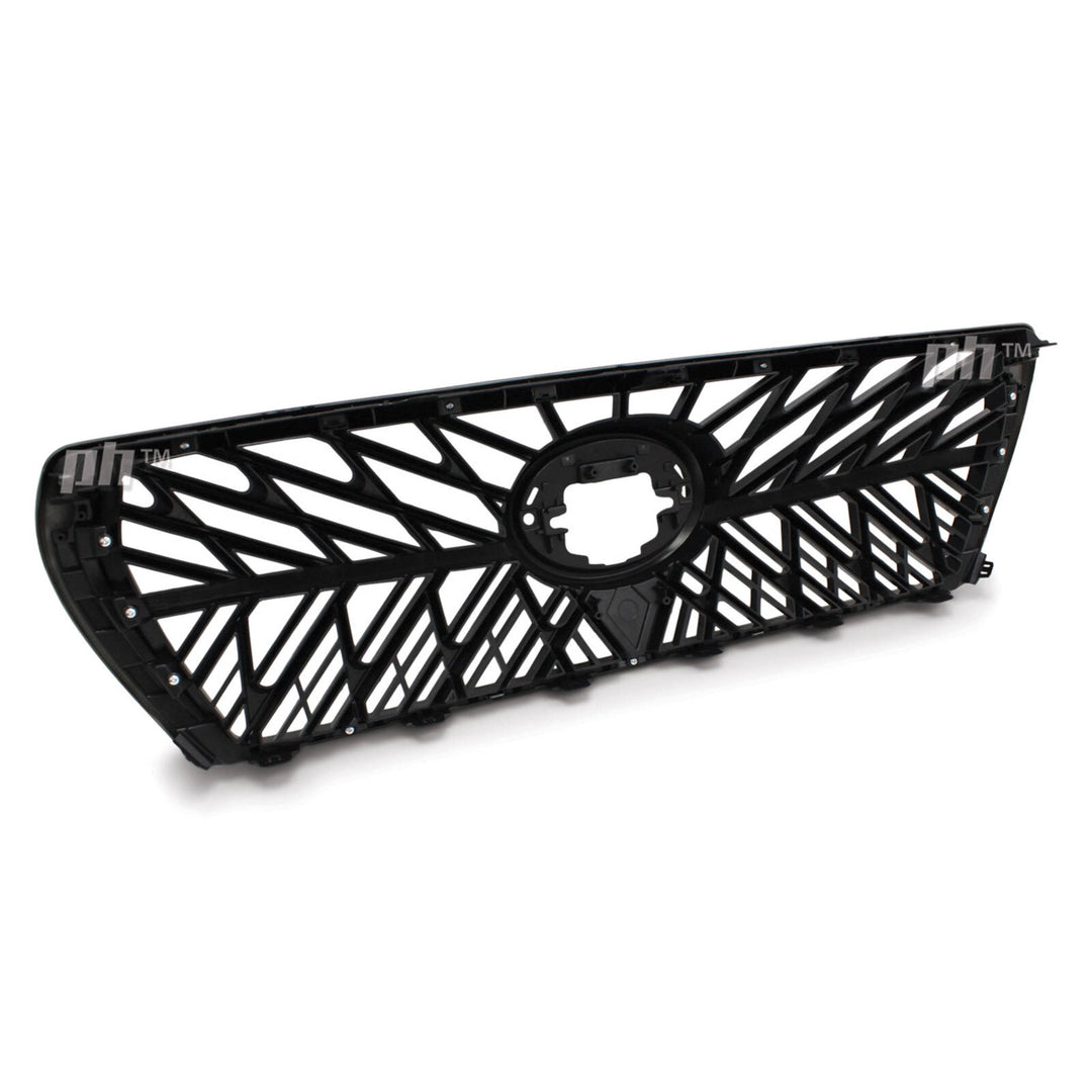 Grill Gloss BLACK Web Style Fits Toyota Landcruiser 200 Series 2007 - 2015