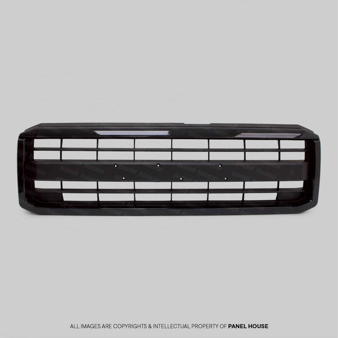 Grill BLACK fits Toyota Landcruiser 76 78 79 Series 2007 - 2023