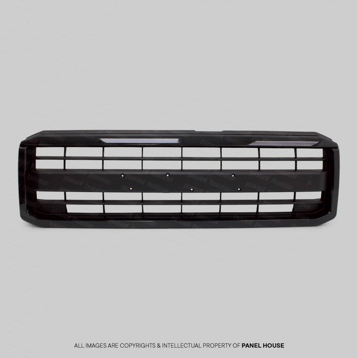 Grill BLACK fits Toyota Landcruiser 76 78 79 Series 2007 - 2023