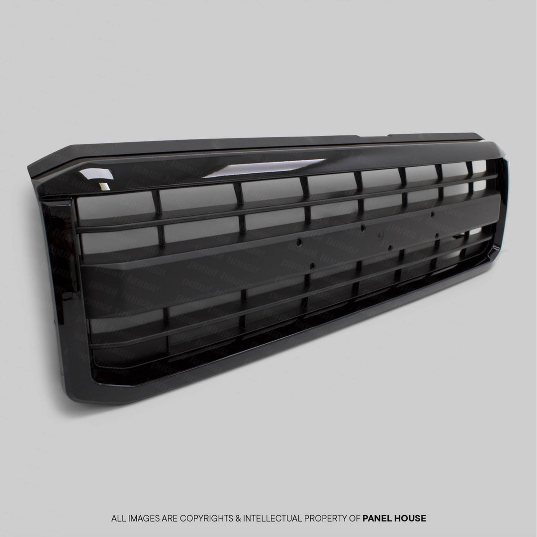 Grill BLACK fits Toyota Landcruiser 76 78 79 Series 2007 - 2023