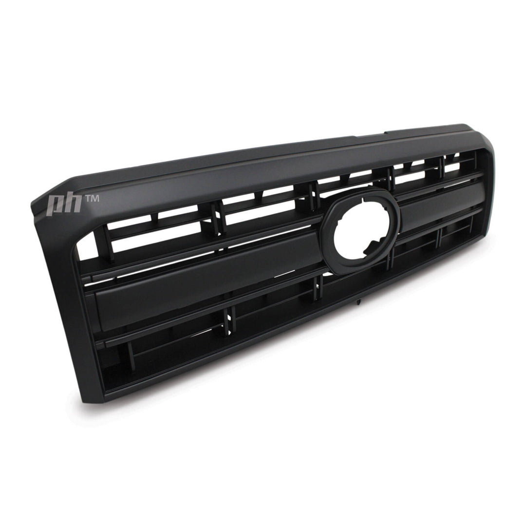 Grill Satin BLACK fits Toyota Landcruiser 76 78 79 Series 2007 - 2023