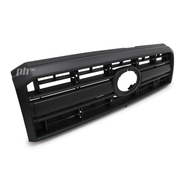 Grill Satin BLACK fits Toyota Landcruiser 76 78 79 Series 2007 - 2023
