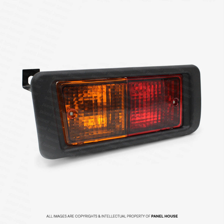 Tail Light LEFT In Bar with Surround fits Toyota Landcruiser 76 78 Series Wagon & Troopy