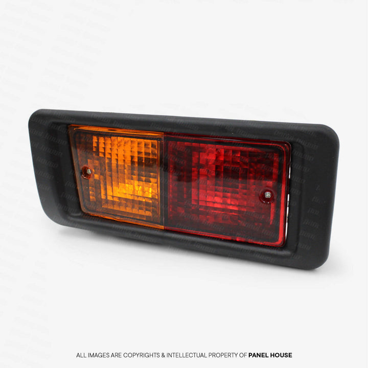 Tail Light LEFT In Bar with Surround fits Toyota Landcruiser 76 78 Series Wagon & Troopy