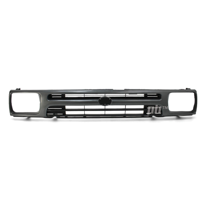 Grill 1 Piece Grey Twin Bar Style Fits Toyota Hilux 2WD Workmate 1989 - 1996
