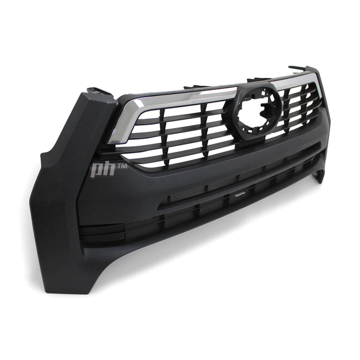 Grill Black & Chrome Fits Toyota Hilux N80 Rogue 06/2020 - 2022