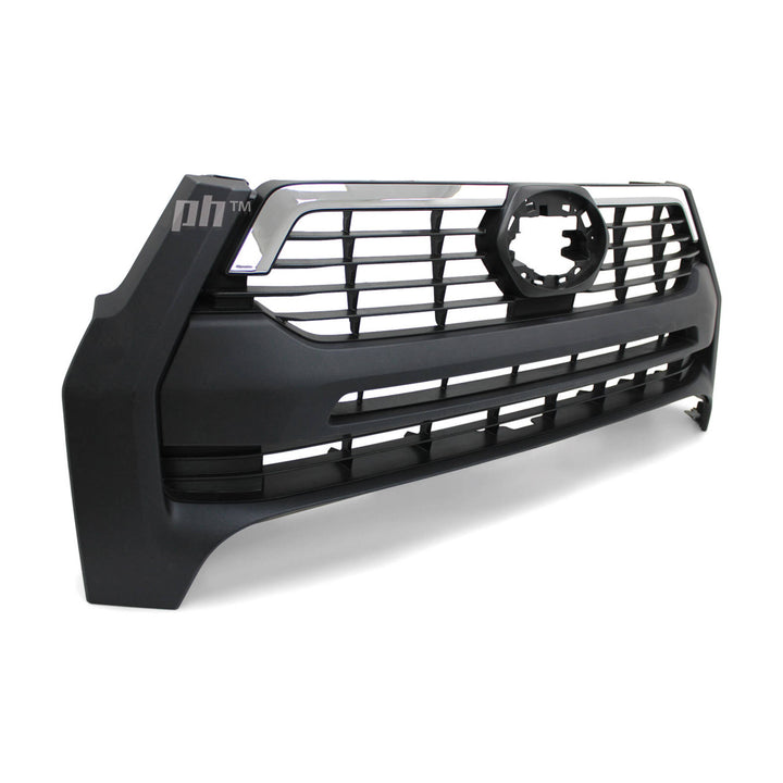 Grill Black & Chrome Fits Toyota Hilux N80 Rogue 06/2020 - 2022
