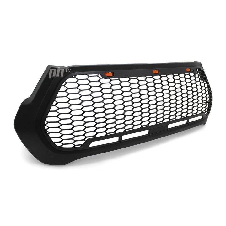 Grill Black Mesh With LED's Fits Toyota Hilux N80 SR 06/2020 - 2023