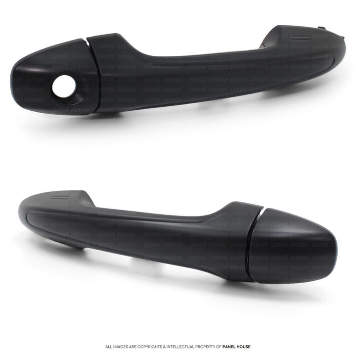 Outer Black Door Handle PAIR Fits Toyota Hilux N80 2015 - 2024 SR TRD ROUGE RUGGED LH + RH