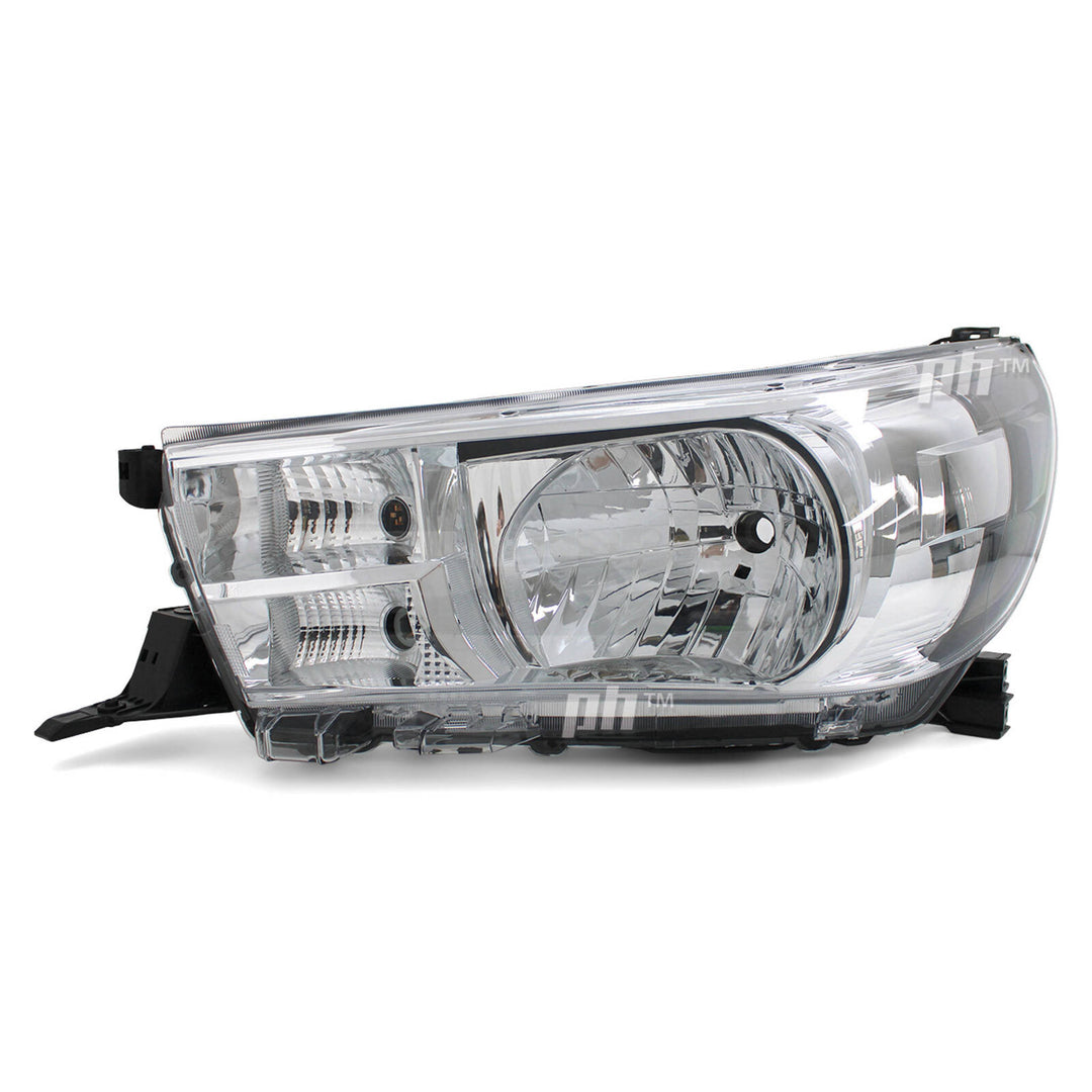 Headlights PAIR Fits Toyota Hilux N80 Workmate 2WD 4WD 05/2015 - 2022
