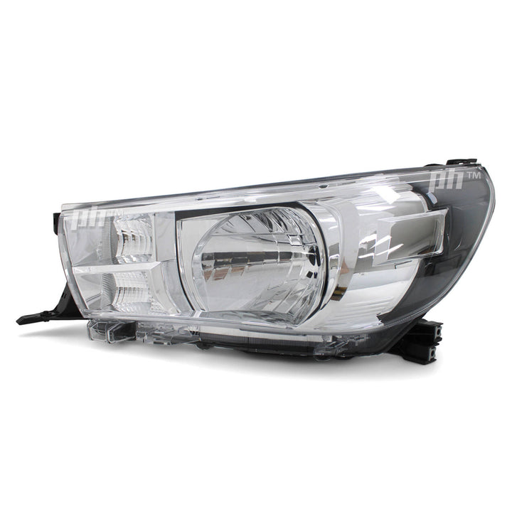 Headlights PAIR Fits Toyota Hilux N80 Workmate 2WD 4WD 05/2015 - 2022