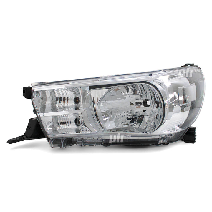 Headlights PAIR Fits Toyota Hilux N80 Workmate 2WD 4WD 05/2015 - 2022