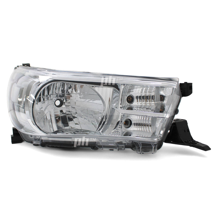 Headlights PAIR Fits Toyota Hilux N80 Workmate 2WD 4WD 05/2015 - 2022
