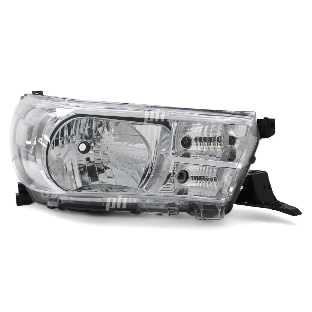Headlights PAIR Fits Toyota Hilux N80 Workmate 2WD 4WD 05/2015 - 2022
