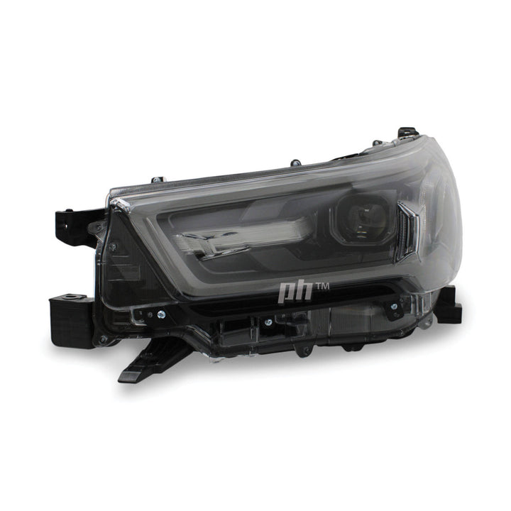Headlight LEFT LED Dark Grey fits Toyota Hilux N80 Rogue Rugged TRD 06/2020 - 2024 LH