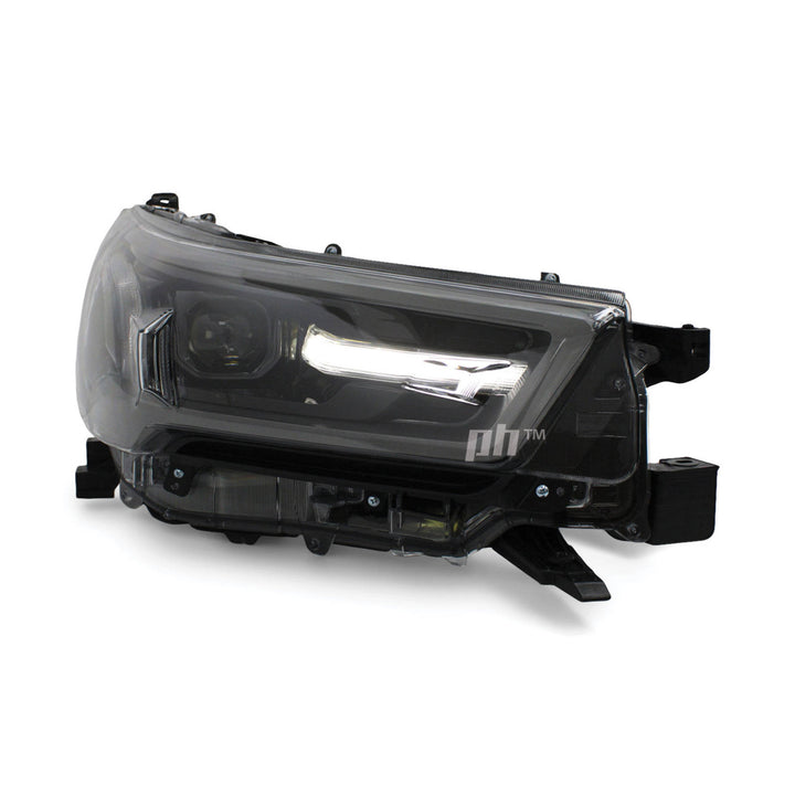 Headlight RIGHT LED Dark Grey fits Toyota Hilux N80 Rogue Rugged TRD 06/2020 - 2024 RH