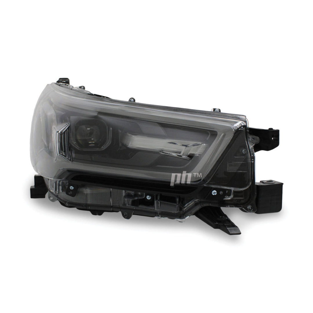 Headlight RIGHT LED Dark Grey fits Toyota Hilux N80 Rogue Rugged TRD 06/2020 - 2024 RH
