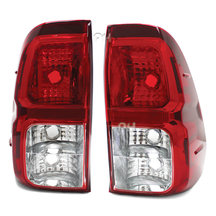 Tail Lights PAIR Fits Toyota Hilux N80 2015 - 2020 SR SR5 Workmate